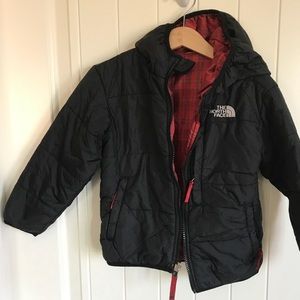 Reversible Northface jacket 2t